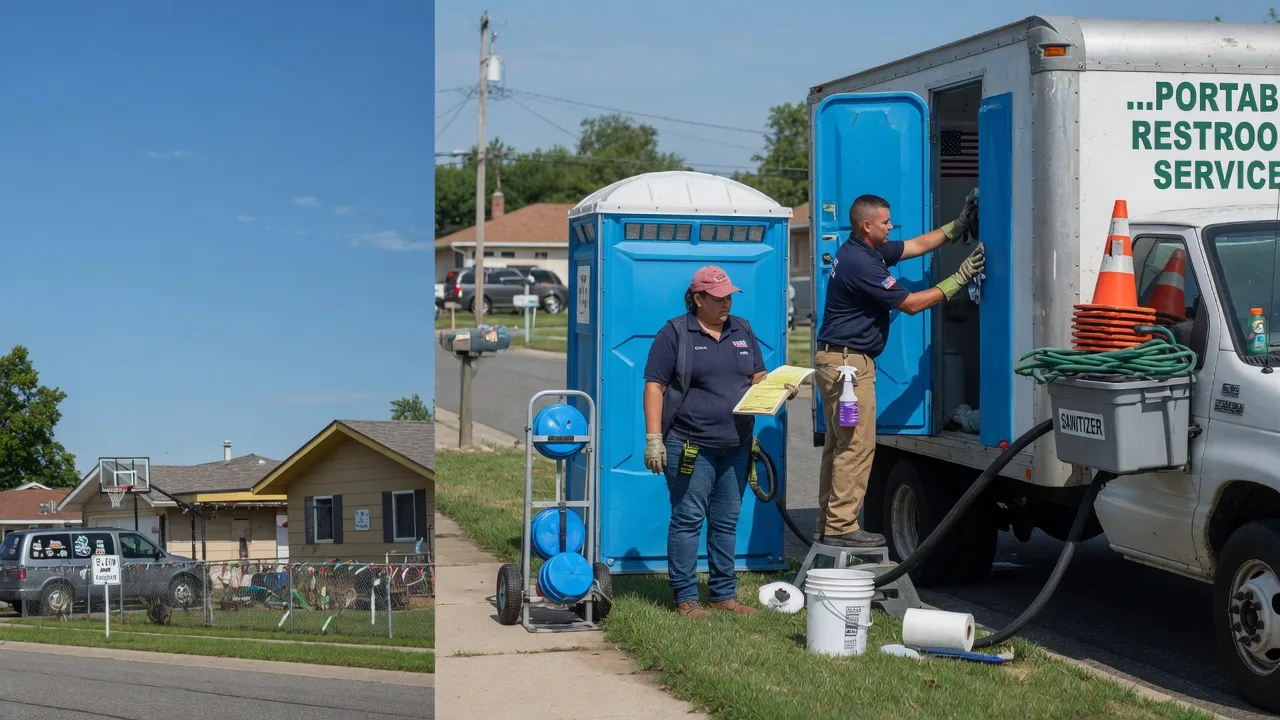 Portable Toilet Rental in Fairmont, WV near me